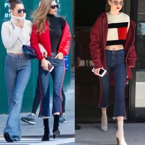 Mother Insider Crop Step Fray Speed Racer